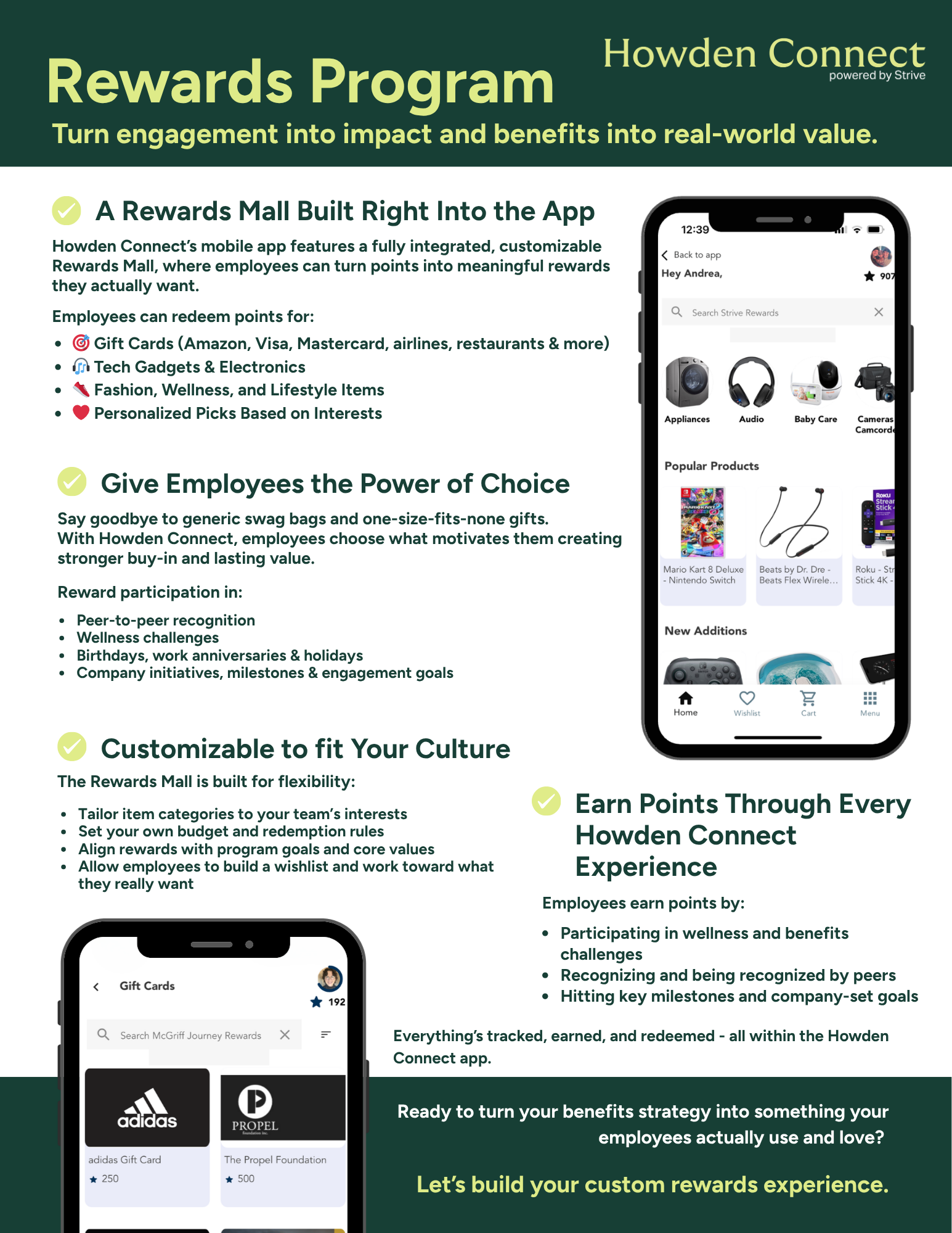 HOWDEN - Rewards Program 32726