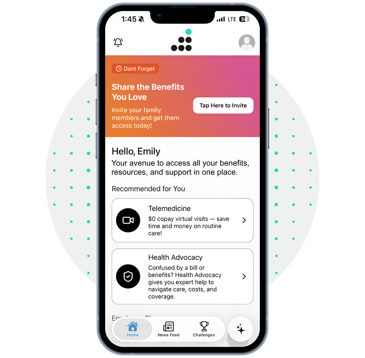 Benefit Engagement with a Custom Company App